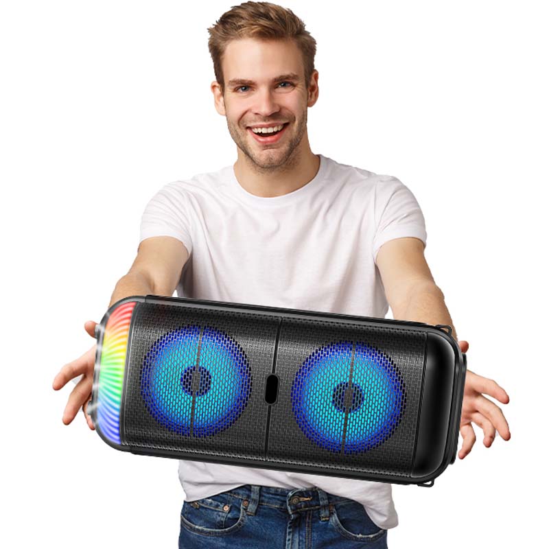 Portable 8-Inch Bluetooth Party Speaker