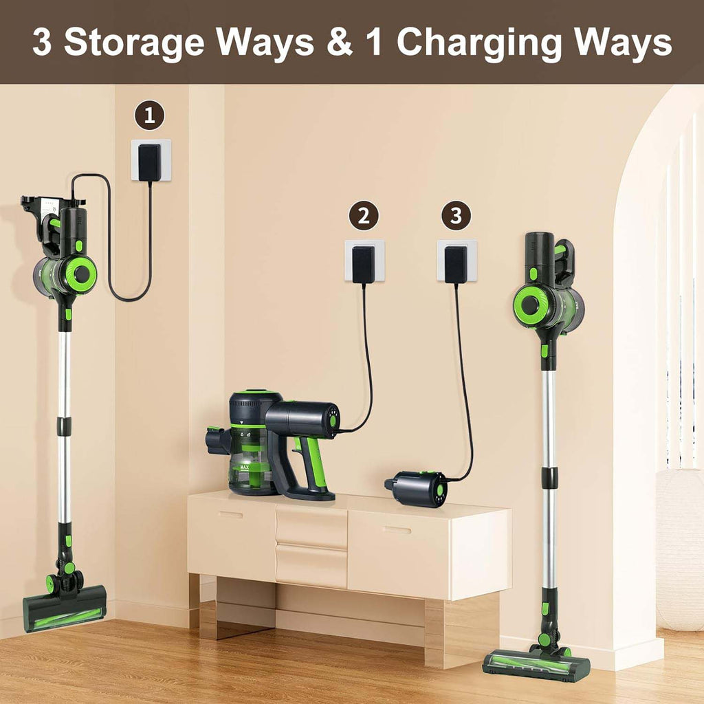 Cordless Stick Vacuum Cleaner with 160W Motor