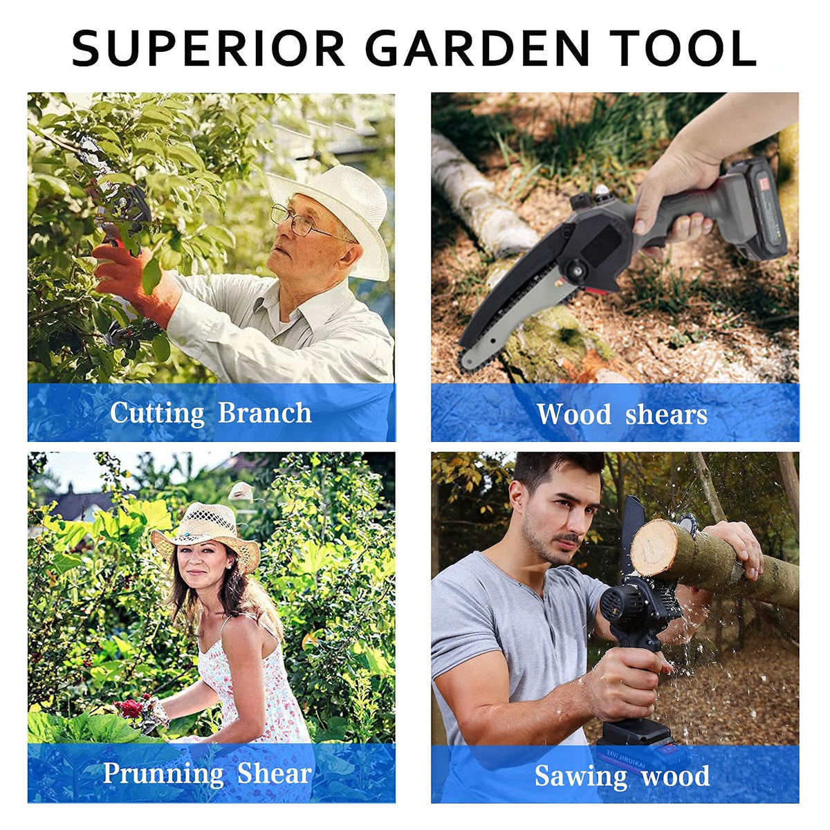 Brushless Cordless Chainsaw