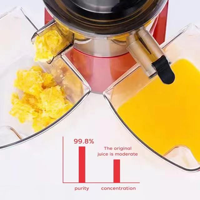 ELECTRIC SLOW JUICER WITH WIDE MOUTH CHUTE