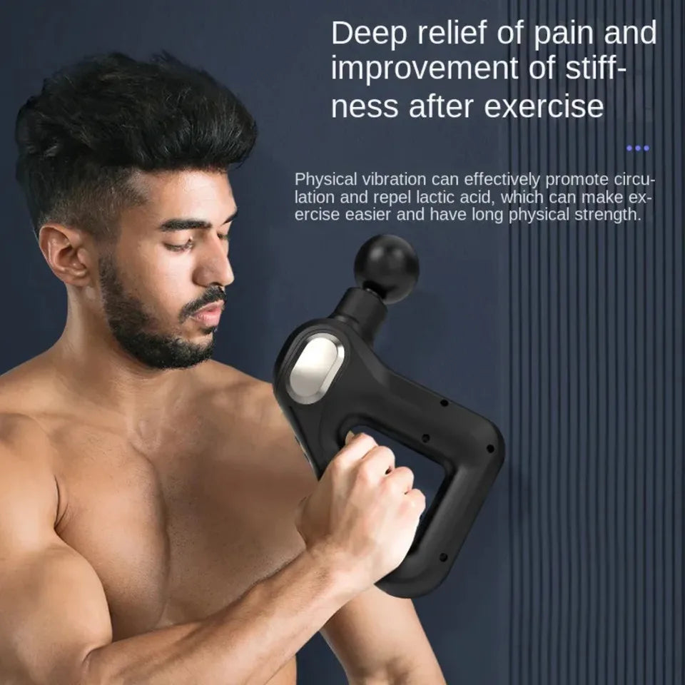 Buy Fascial Massage Gun with 12 Speed Levels in Saudi Arabia