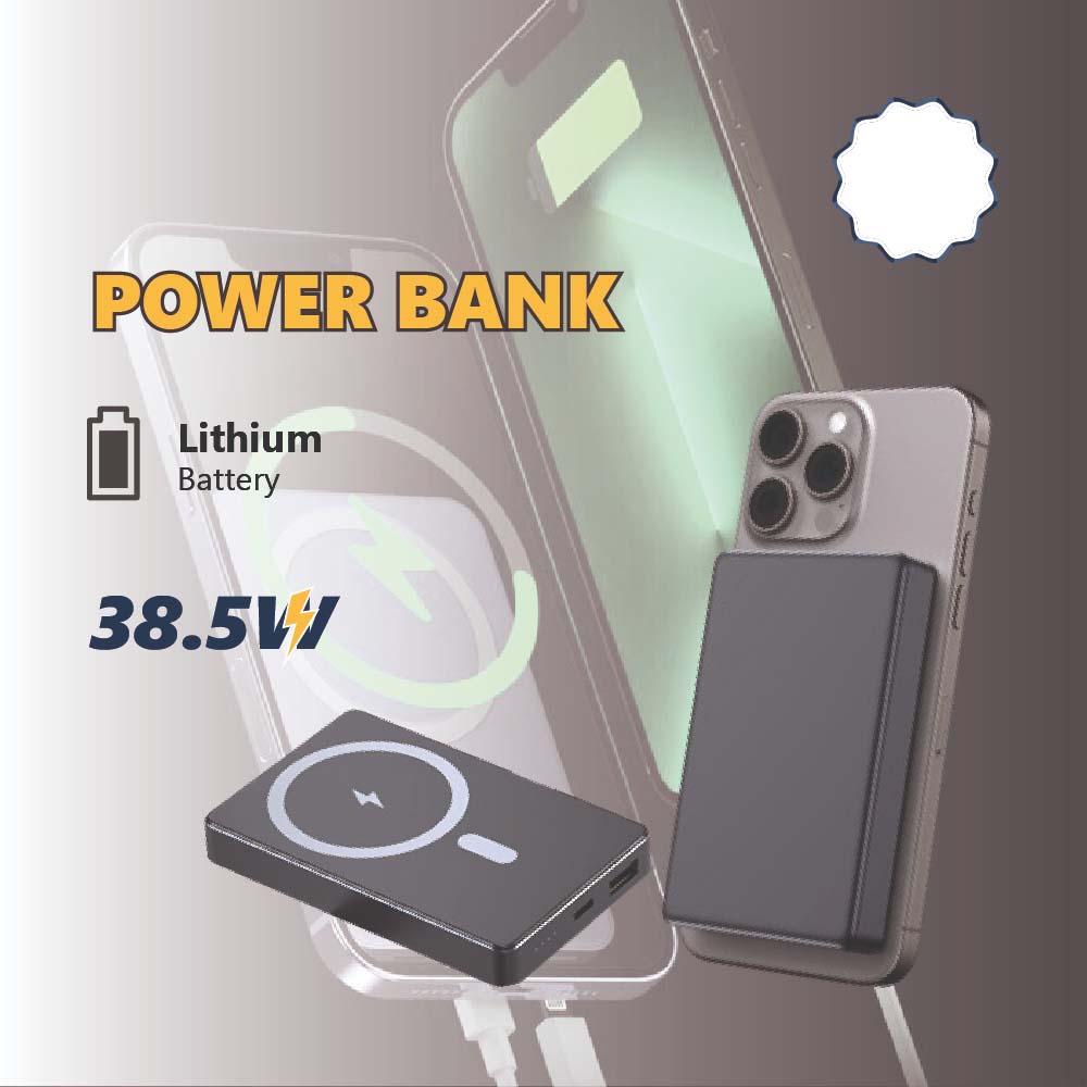 Magnetic Wireless Power Bank in Saudi Arabia | Fast Charging