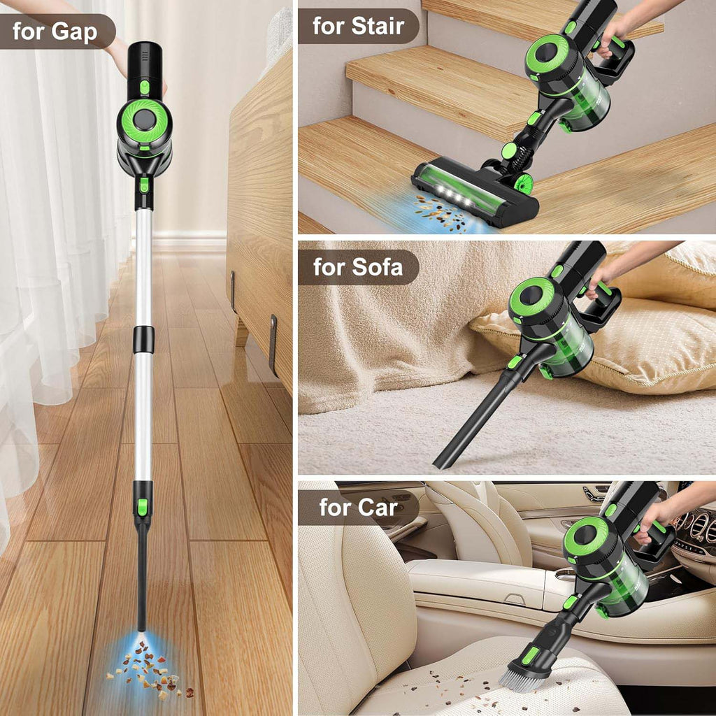 Cordless Stick Vacuum Cleaner with 160W Motor