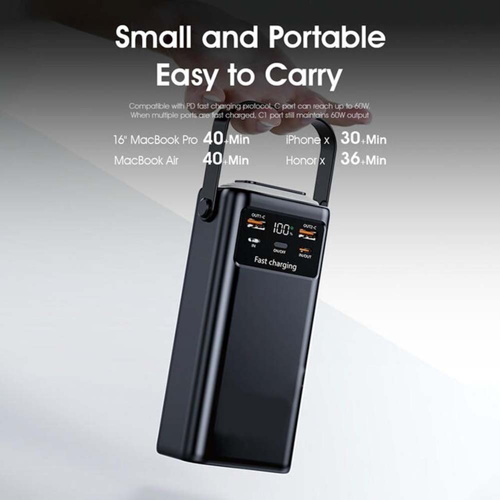 80000mAh Power Bank with PD Fast Charging | Saudi Arabia
