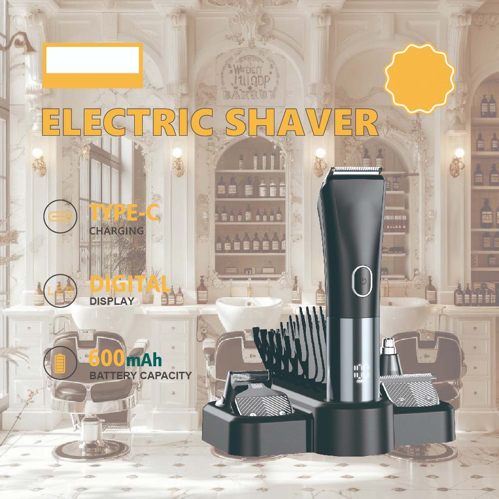 Electric Shaver for Men with Beard Trimmer