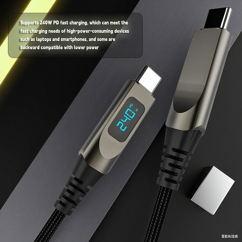 240W USB-C to USB-C Fast Charging Cable