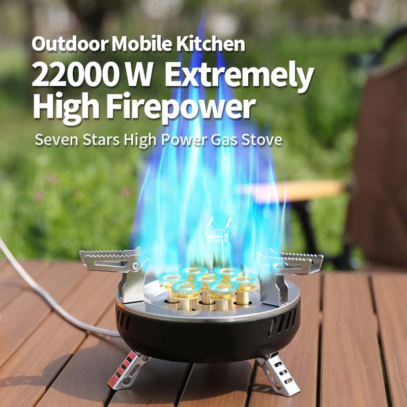 Portable Three-Core LPG Gas Stove | Saudi Arabia