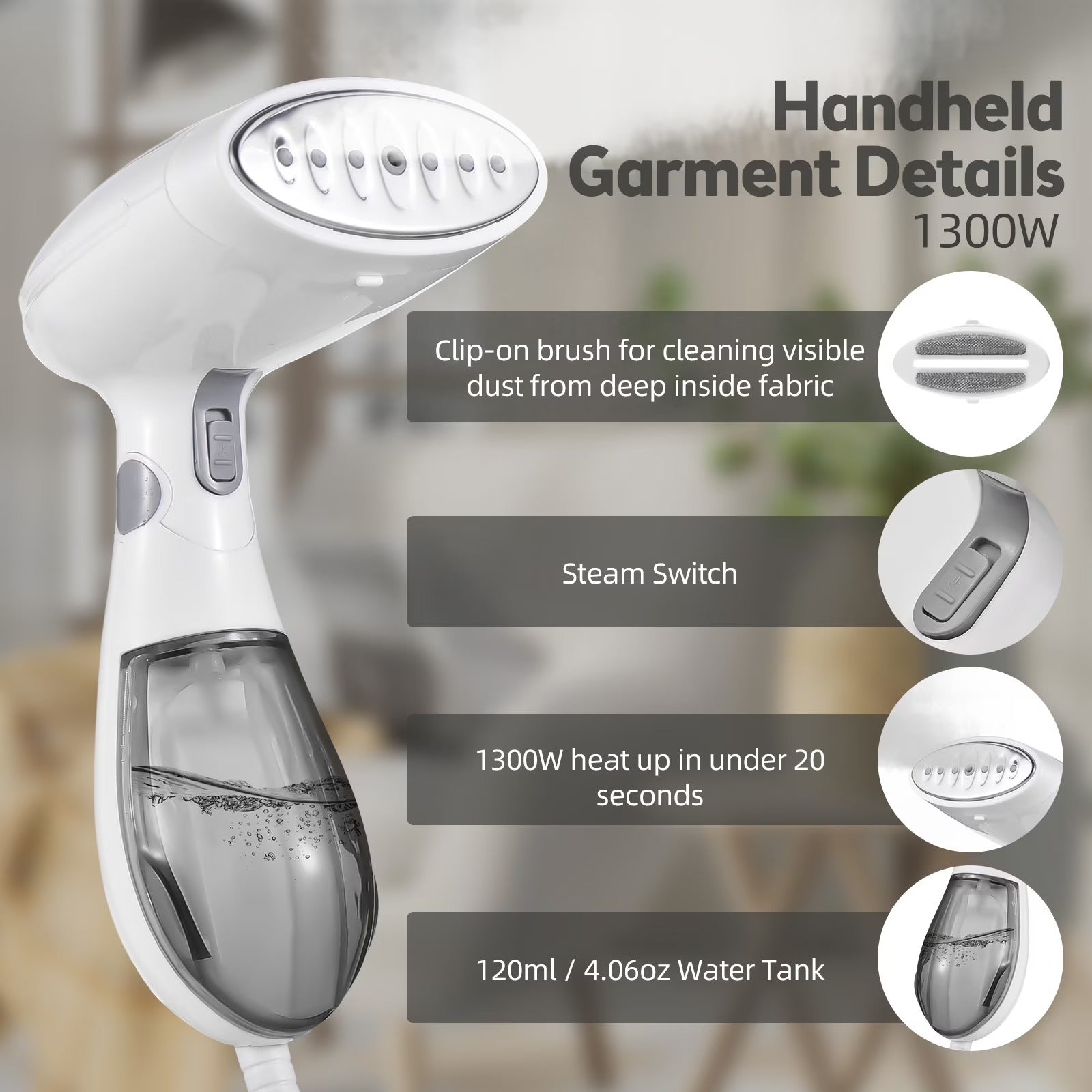 Travel Handheld Clothes Steamer in Saudia Arabia