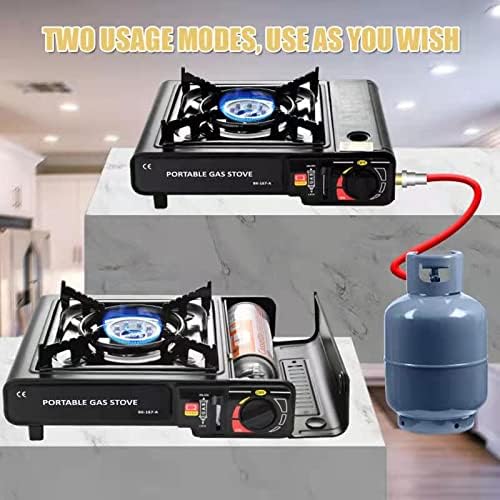 Portable Dual Fuel Camping Gas Stove