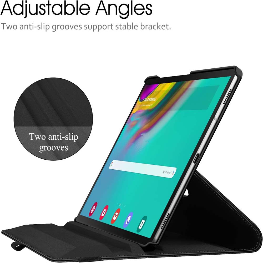 360° Swivel PU Leather Cover