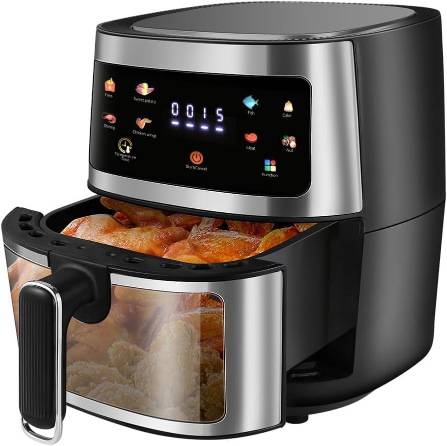 8L Air Fryer 1800W Large Capacity | Saudi Arabia