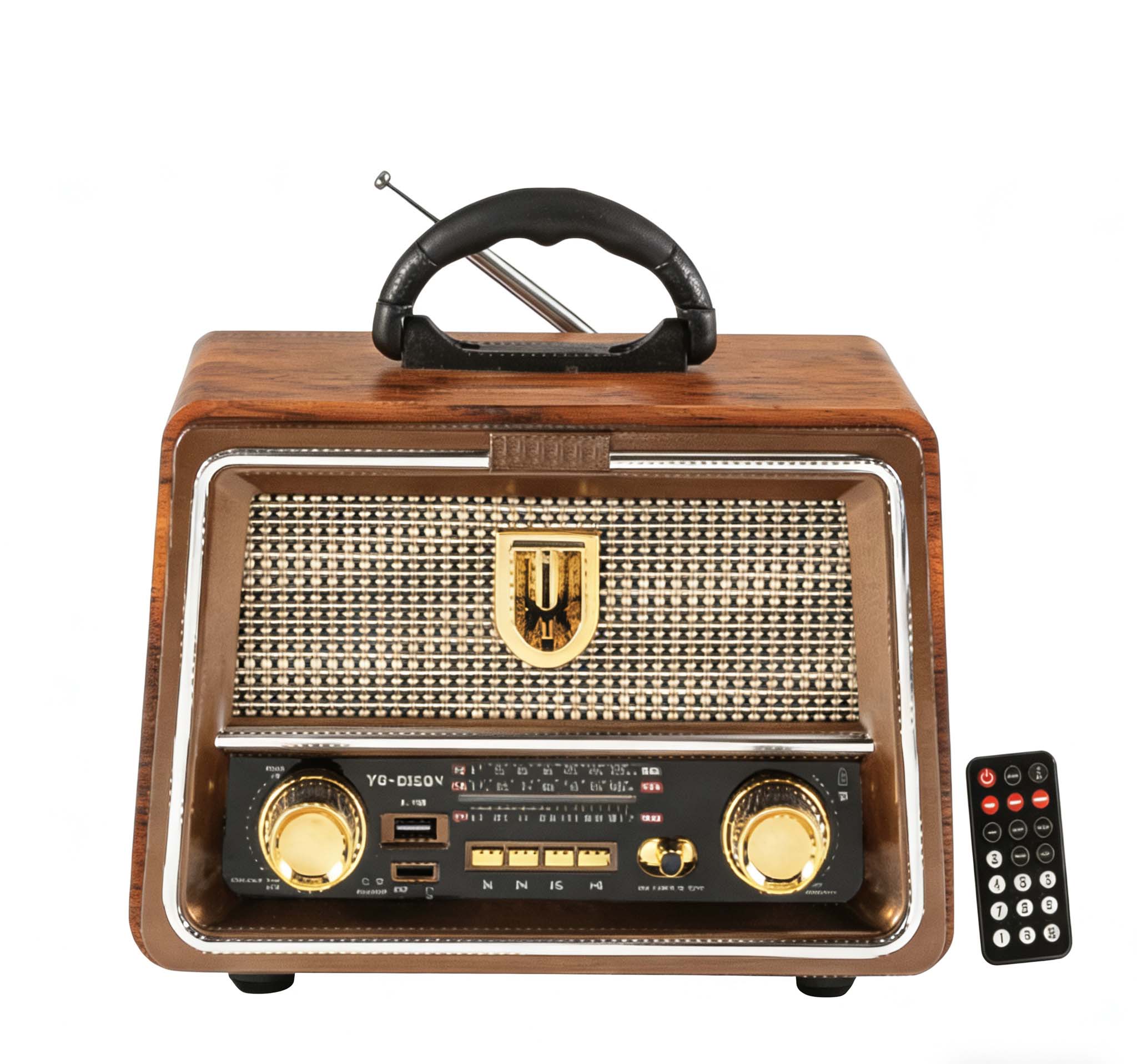 Retro Portable HiFi Bluetooth Radio | ShopSaudiNow