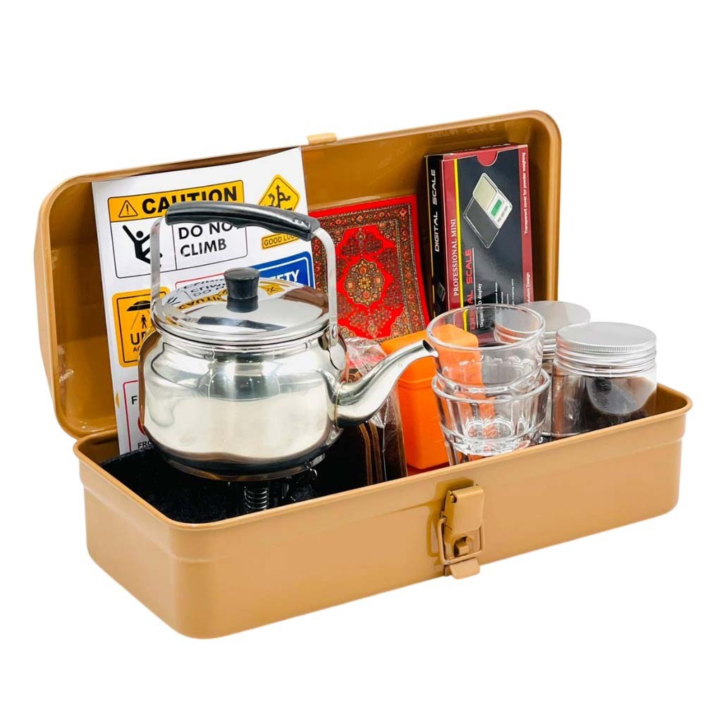 14-in-1 Portable Tea Set for Camping and Travel | Saudi Arabia