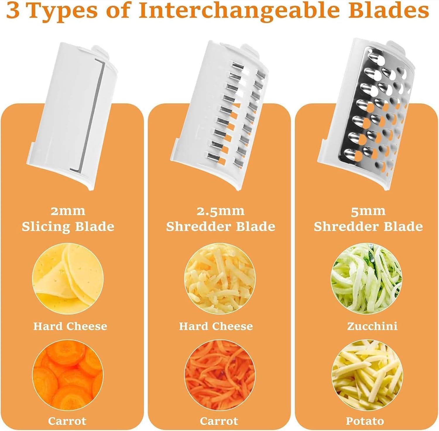 Rechargeable Electric Vegetable Grater in Saudia