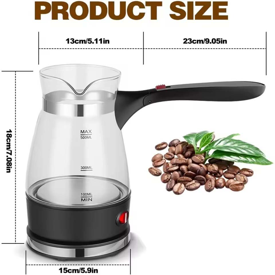 500ml Electric Coffee Pot in Saudi Arabia | ShopSaudiNow