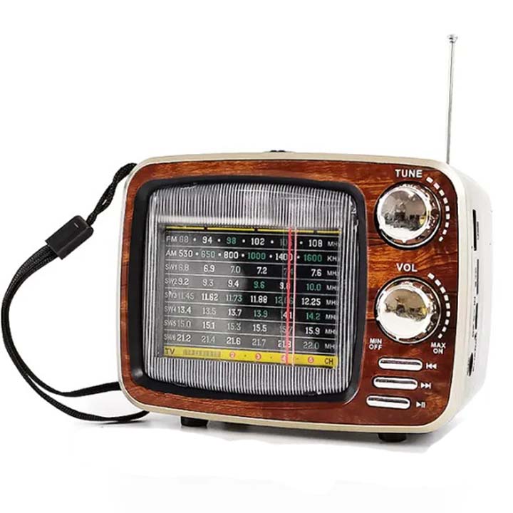 Vintage AM/FM/SW Radio with Bluetooth Speaker | ShopSaudiNow
