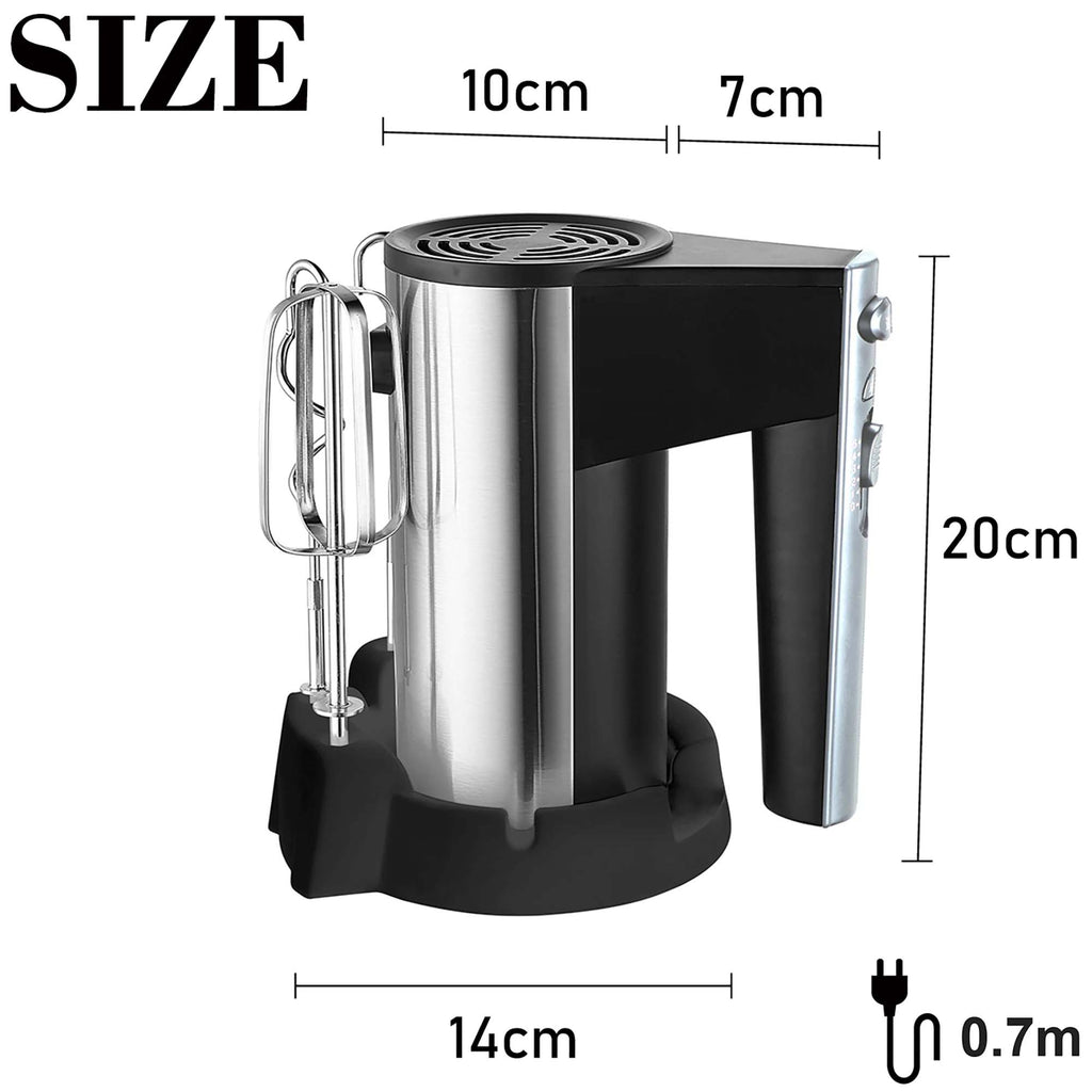 200W Electric Hand Mixer with 5 Speed Settings in Saudi Arabia