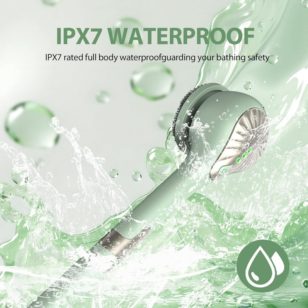 Electric Bath Brush with 6 Interchangeable Heads in Saudi Arabia