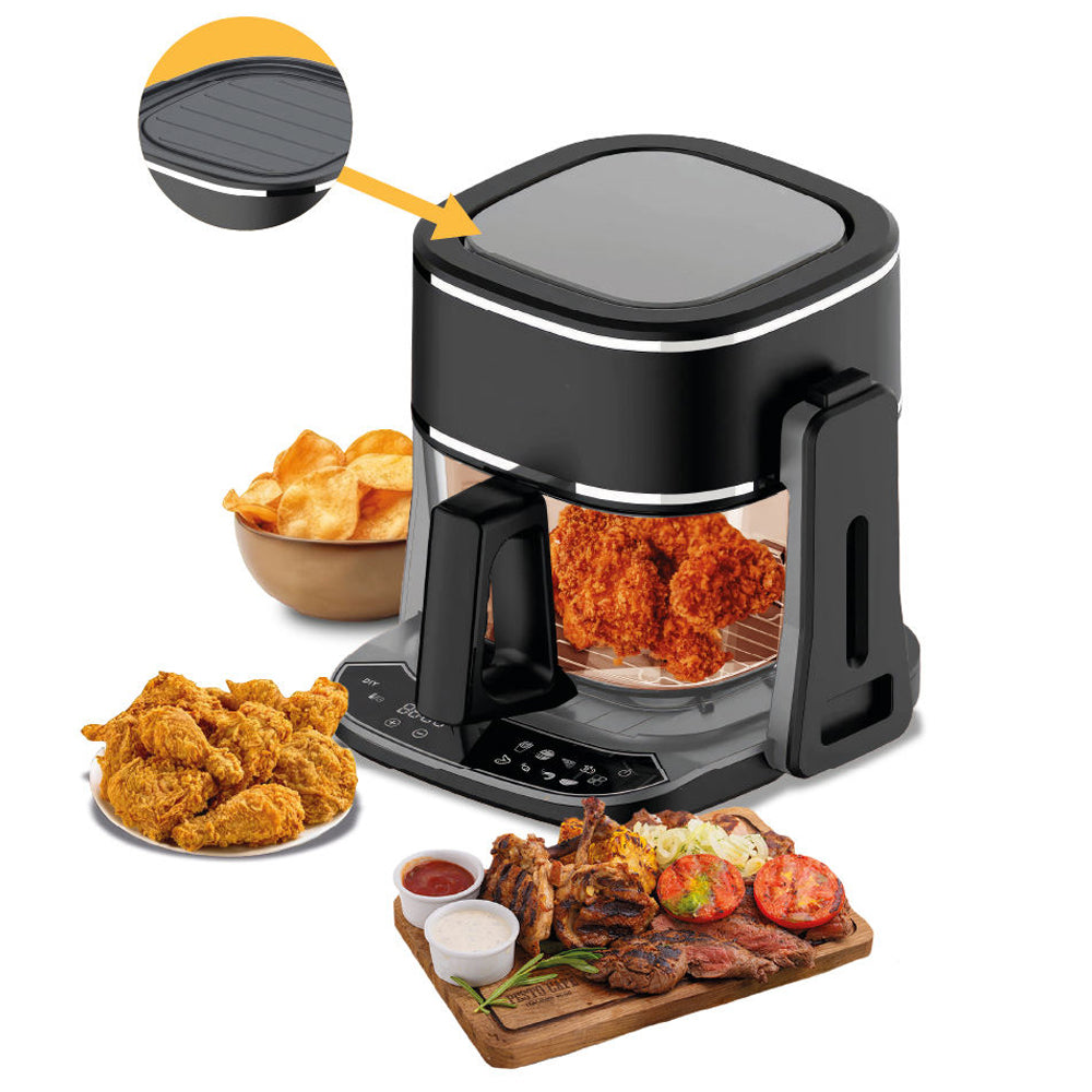 2-in-1 Air Fryer and Grill 4.5L Capacity