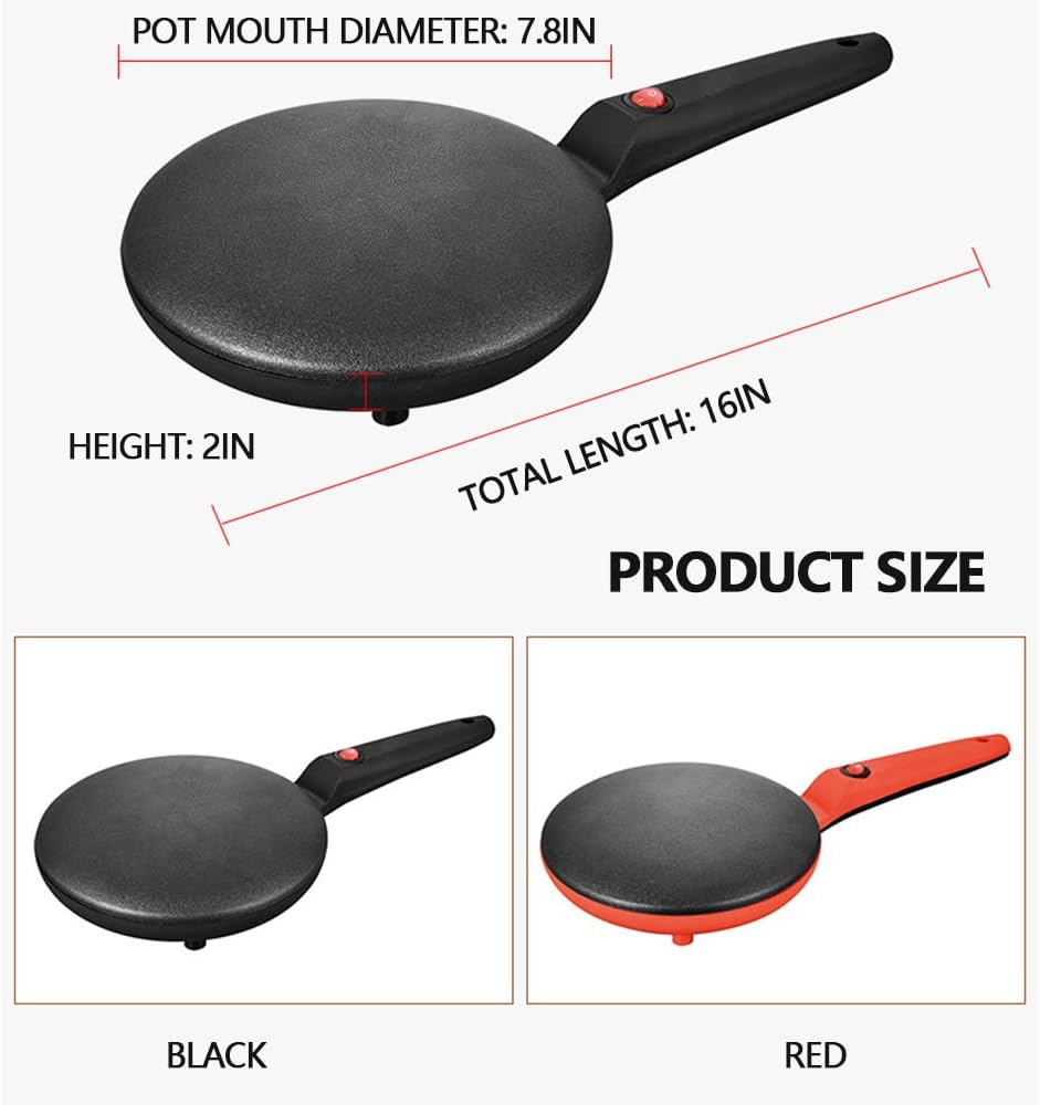 ELECTRIC PANCAKE AND CREPE MAKER