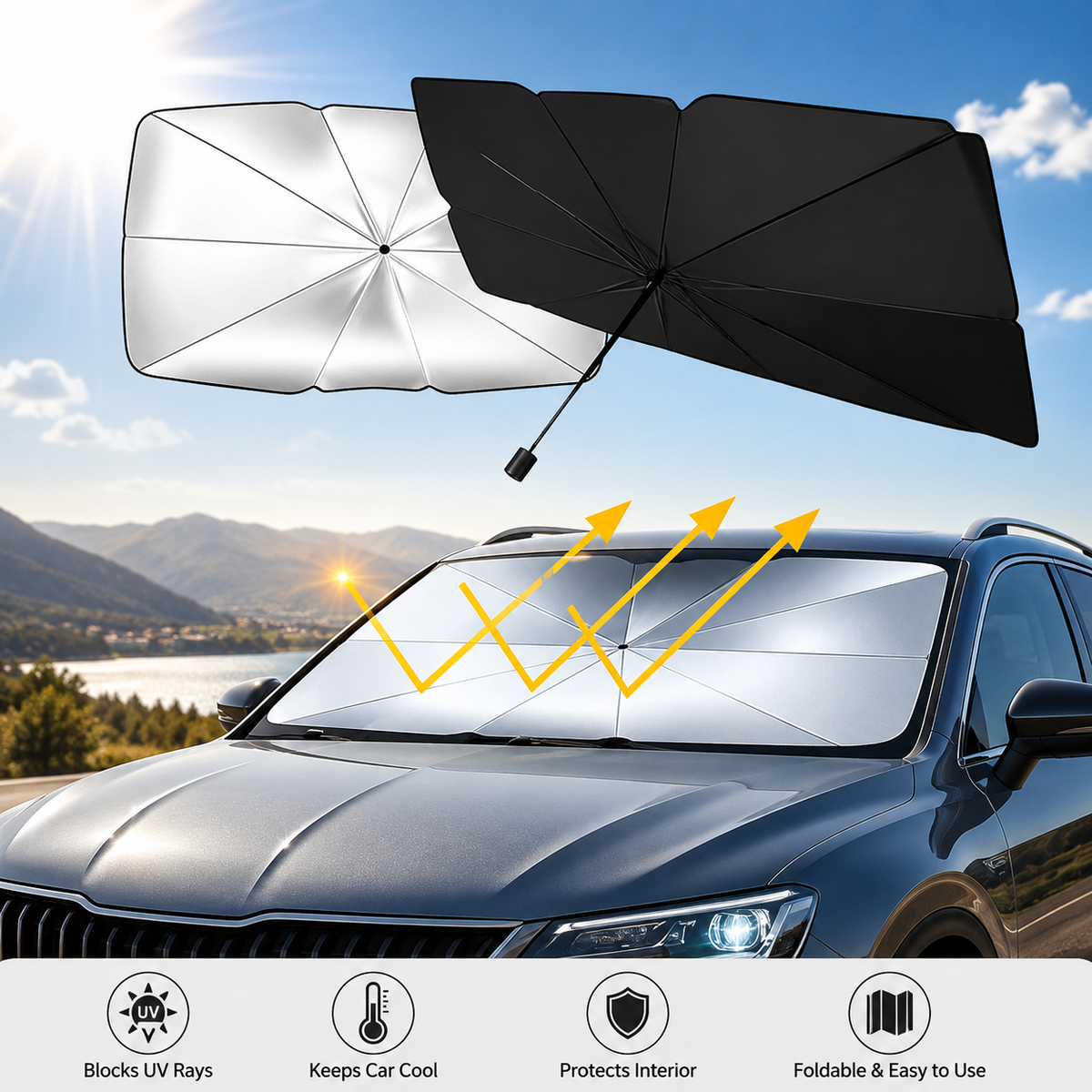 Auto Sunshade Umbrella