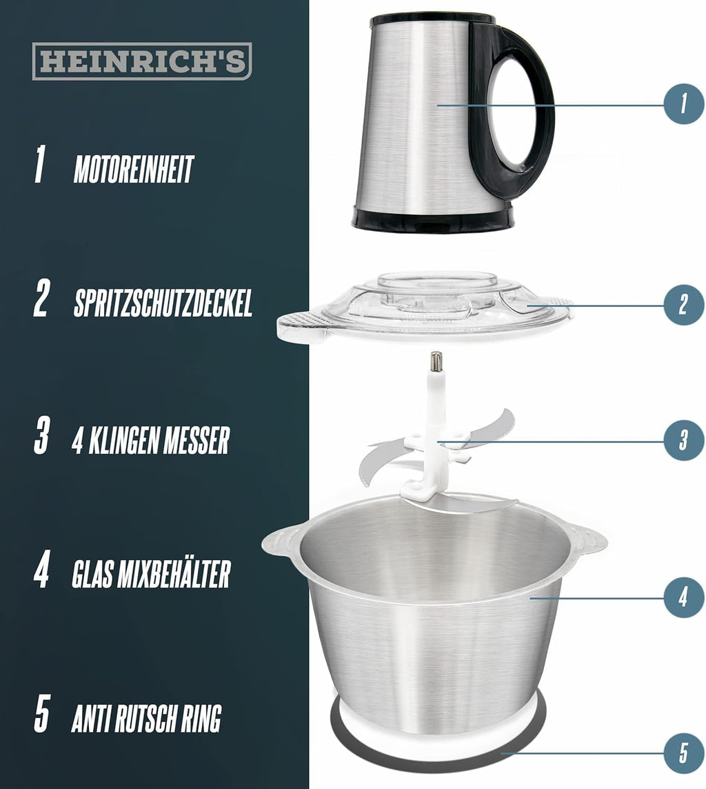 3L STAINLESS STEEL ELECTRIC MEAT GRINDER