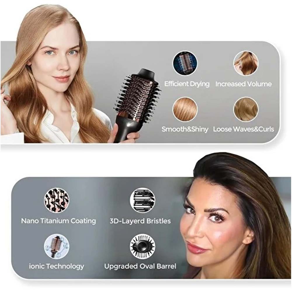 Luxury 3 in 1 Hair Dryer Brush in Saudi Arabia