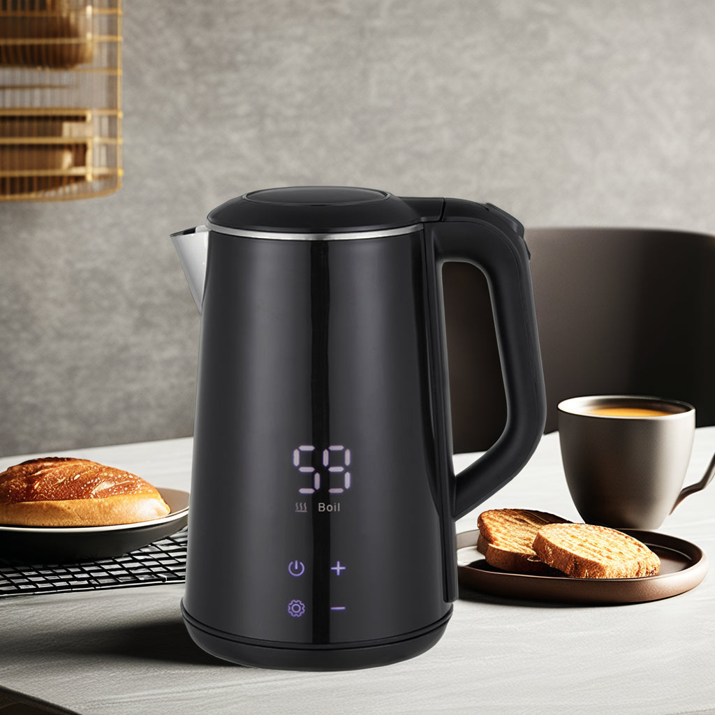 1.6L Electric Kettle with Digital Temperature Control in Saudi Arabia