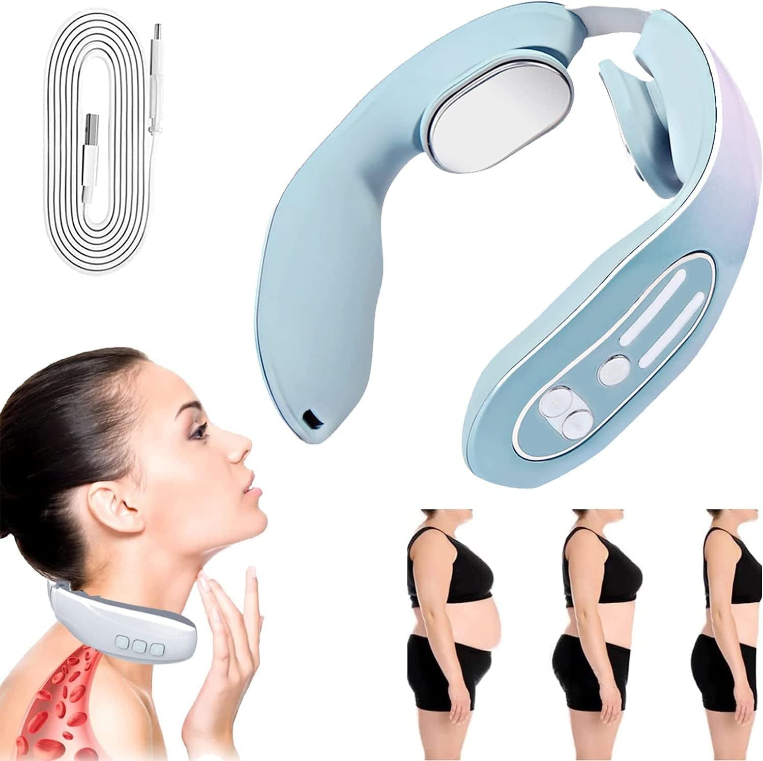 Electric Neck and Shoulder Massager with Heat