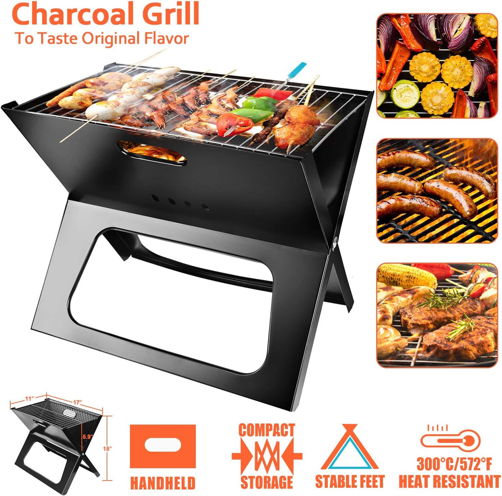 Portable Foldable Charcoal BBQ Grill in Saudi Arabia