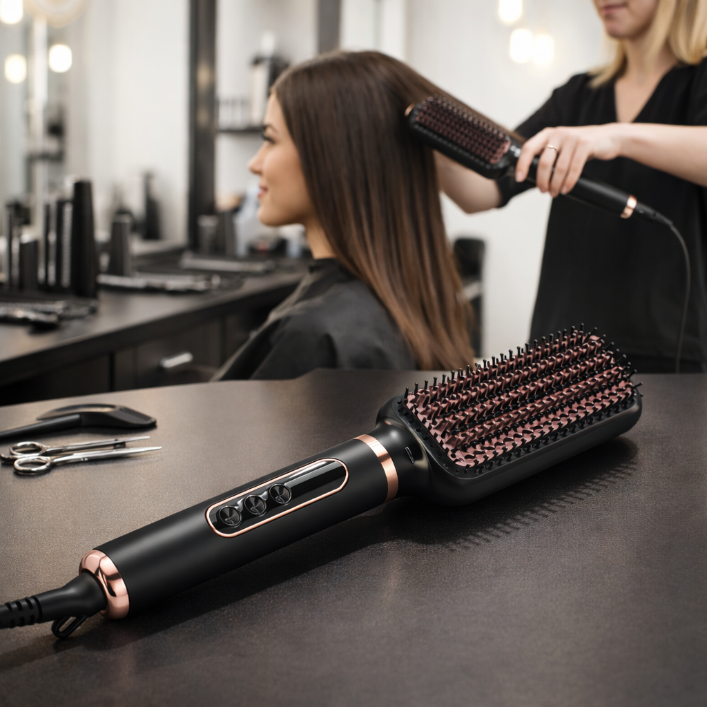 Get Hair Straightener Brush in KSA in less Price