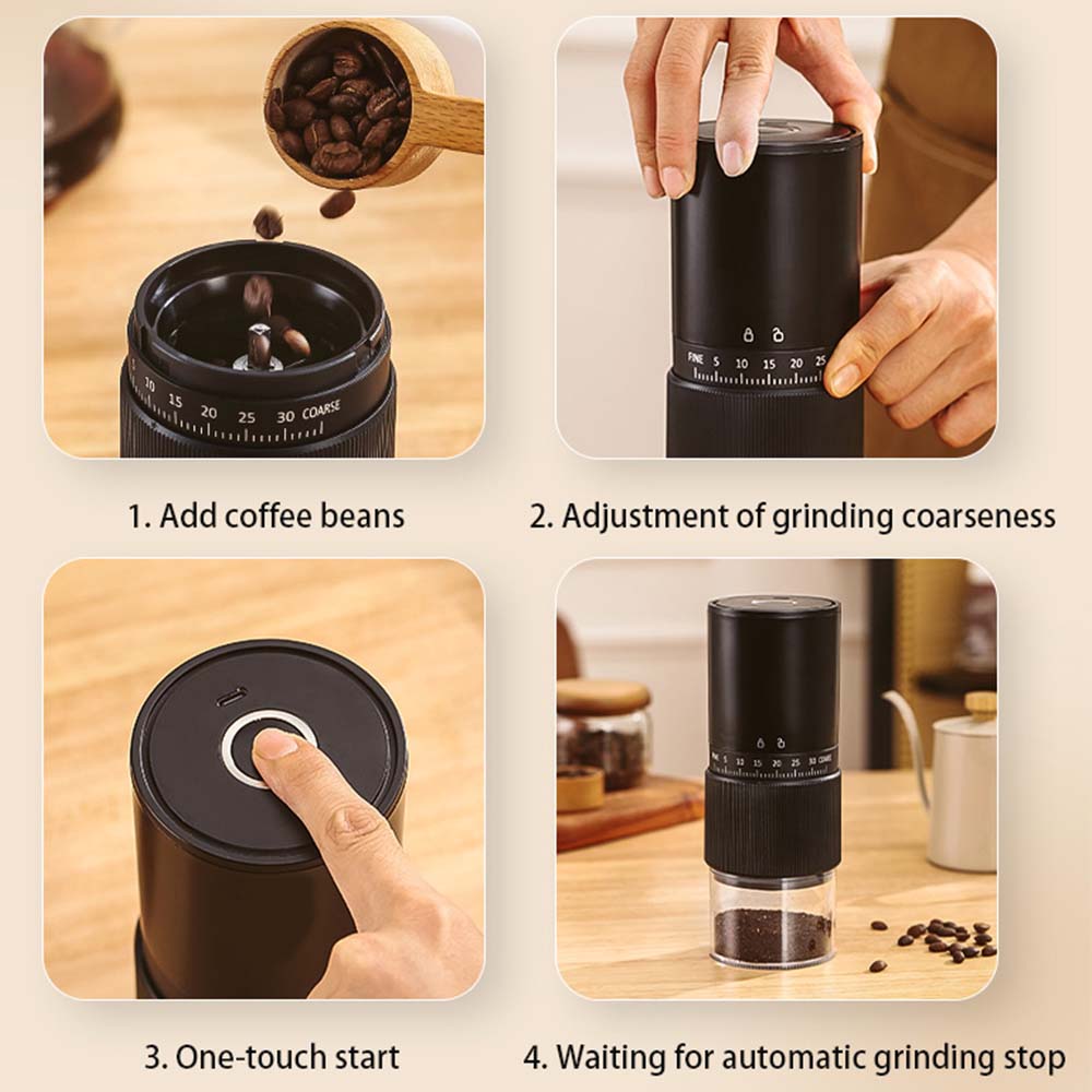 Portable Electric Coffee Grinder with Ceramic Burr in Saudi Arabia | ShopSaudiNow