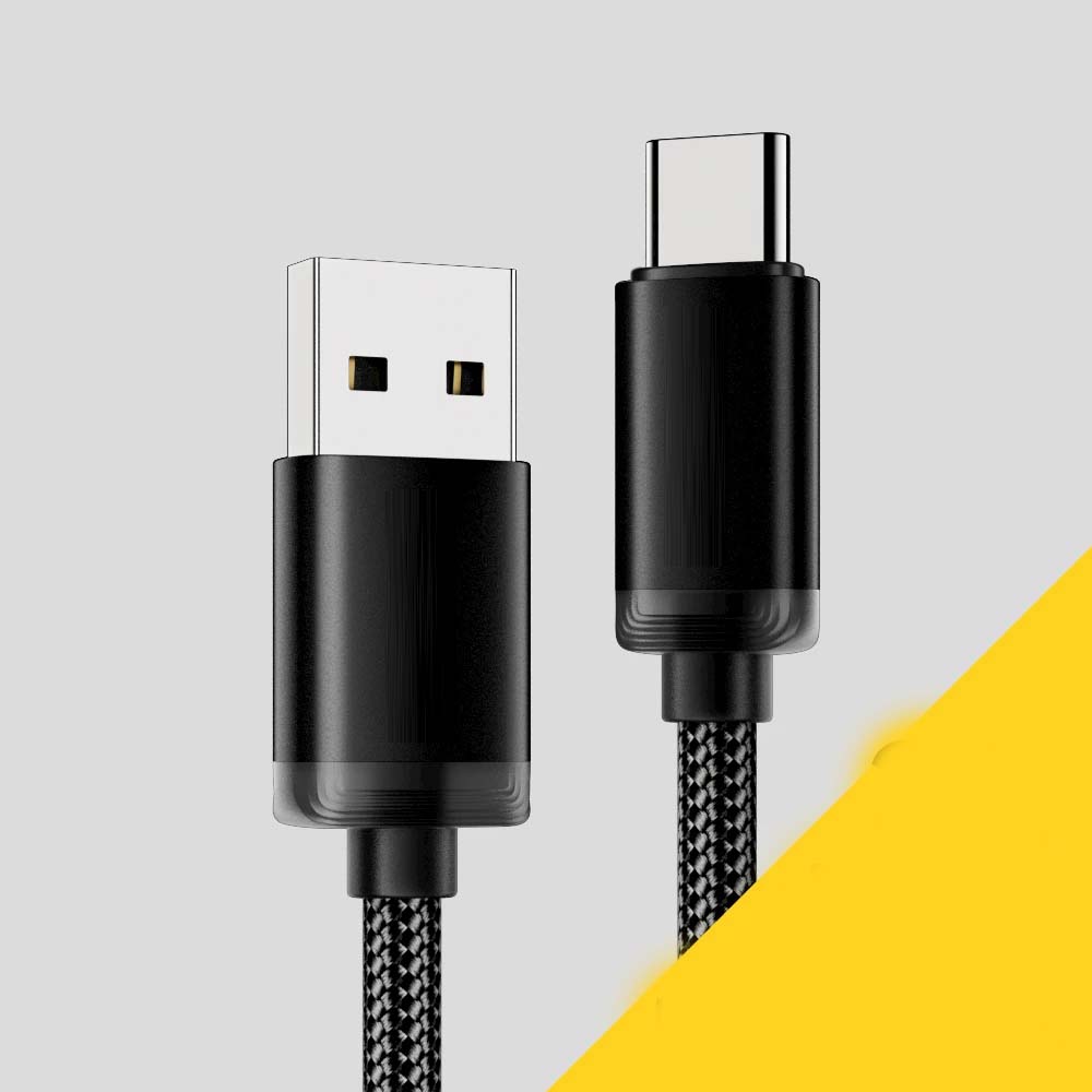 USB-A to USB Type-C Braided Charging Cable in Saudi Arabia