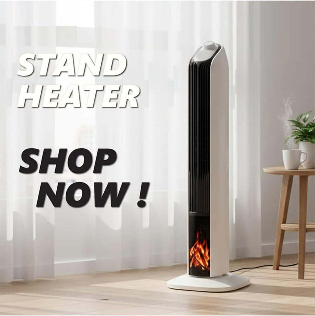 Vertical 3D Flame Electric Heater in Saudia Arabia
