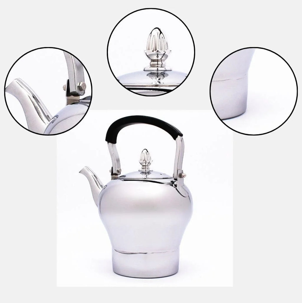Stainless Steel Electric Coffee and Tea Pot Set