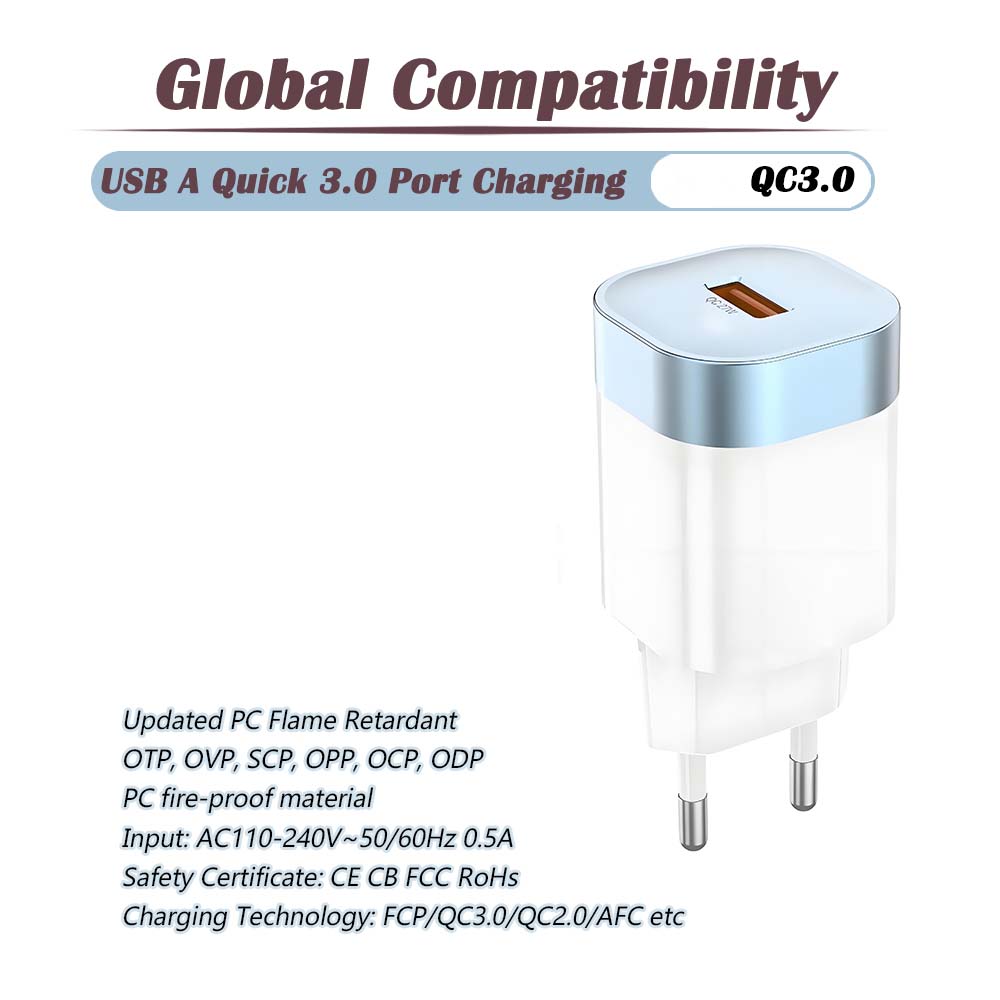 35W Fast Charging Home Wall Charger Adapter