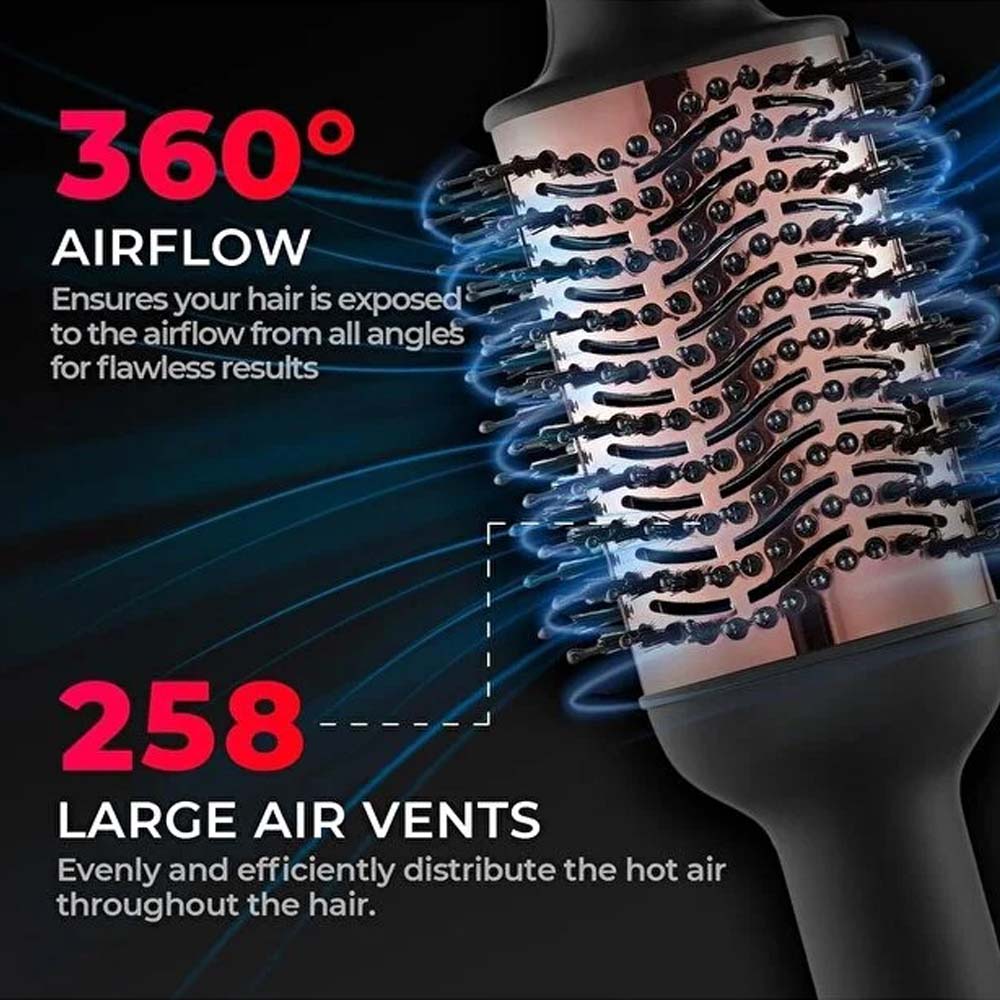 Luxury 3 in 1 Hair Dryer Brush in Saudi Arabia