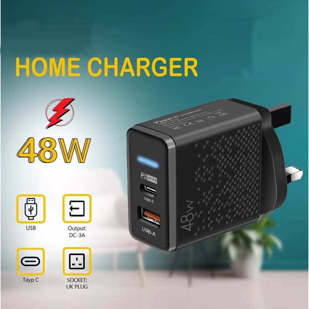 48W Fast Charging Home Charger