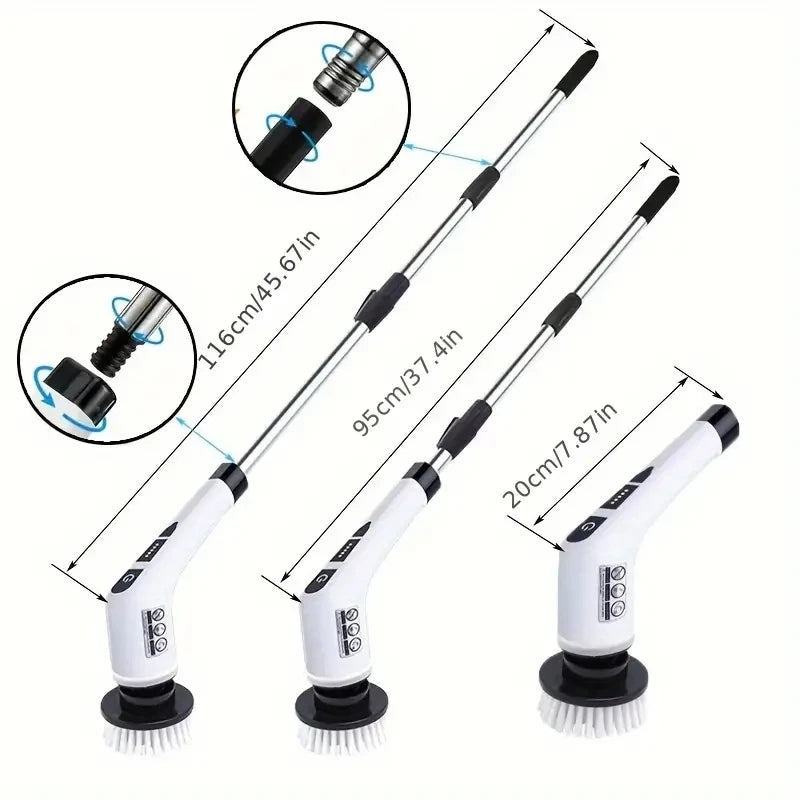 Shop 9-in-1 Electric Cleaning Brush in Saudi Arabia
