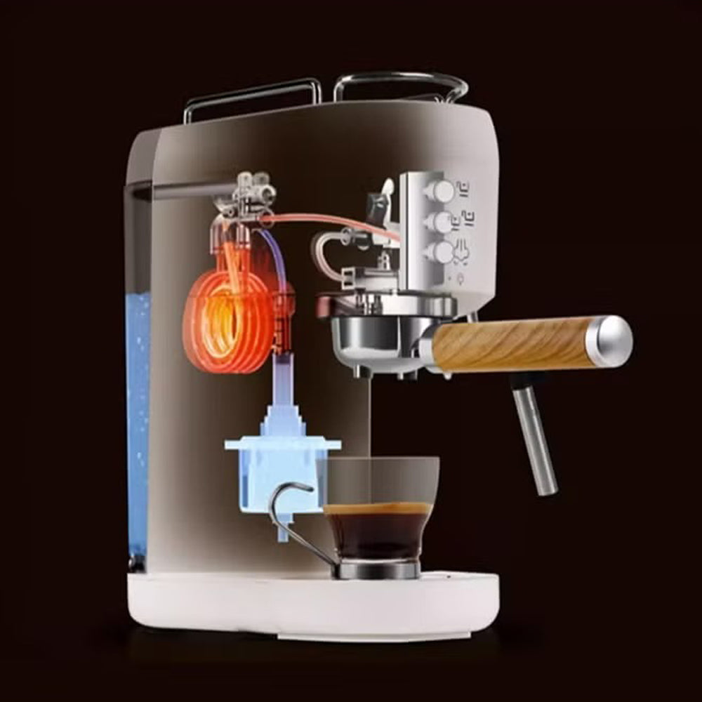 2-in-1 Espresso Coffee Machine