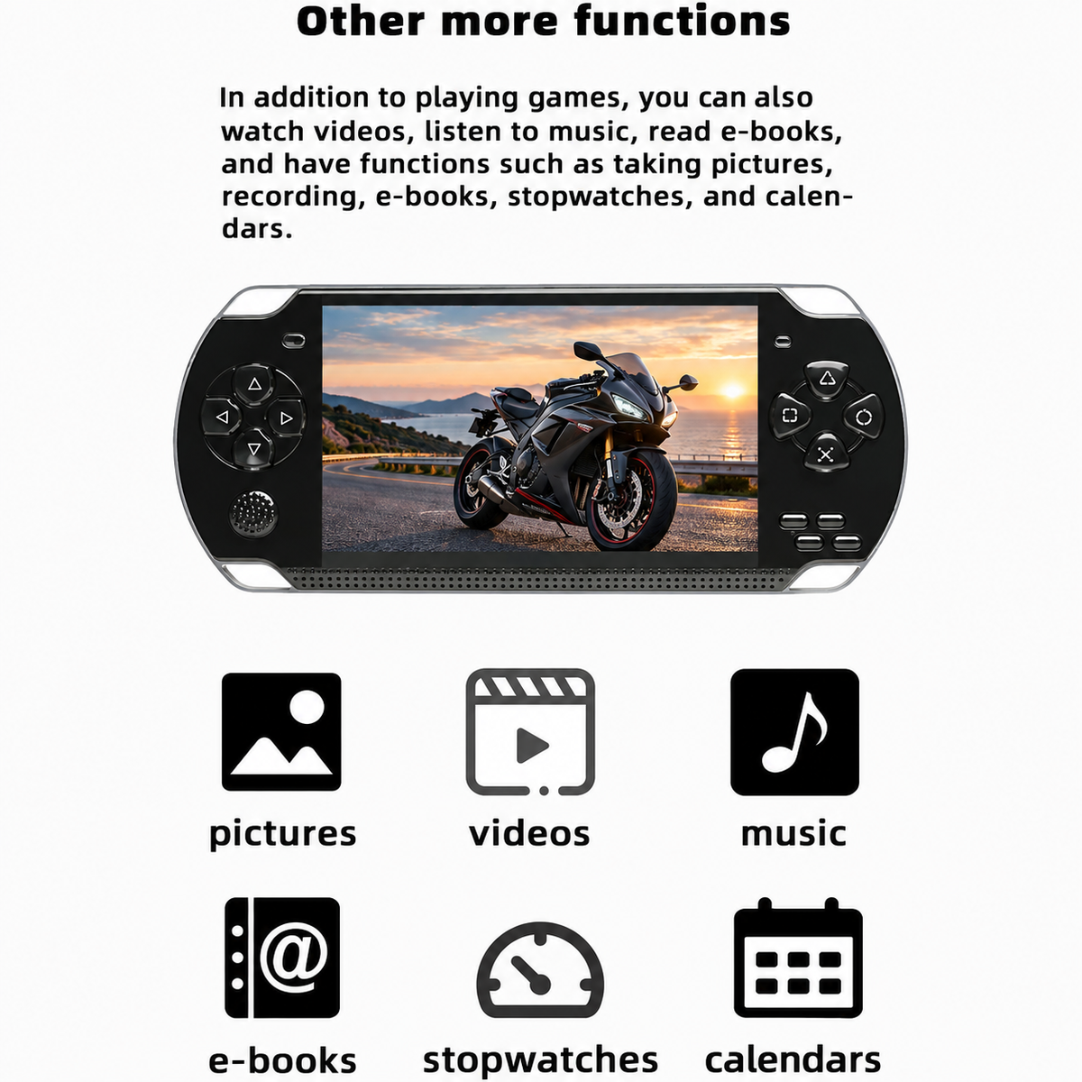 Classic Handheld Gaming Console