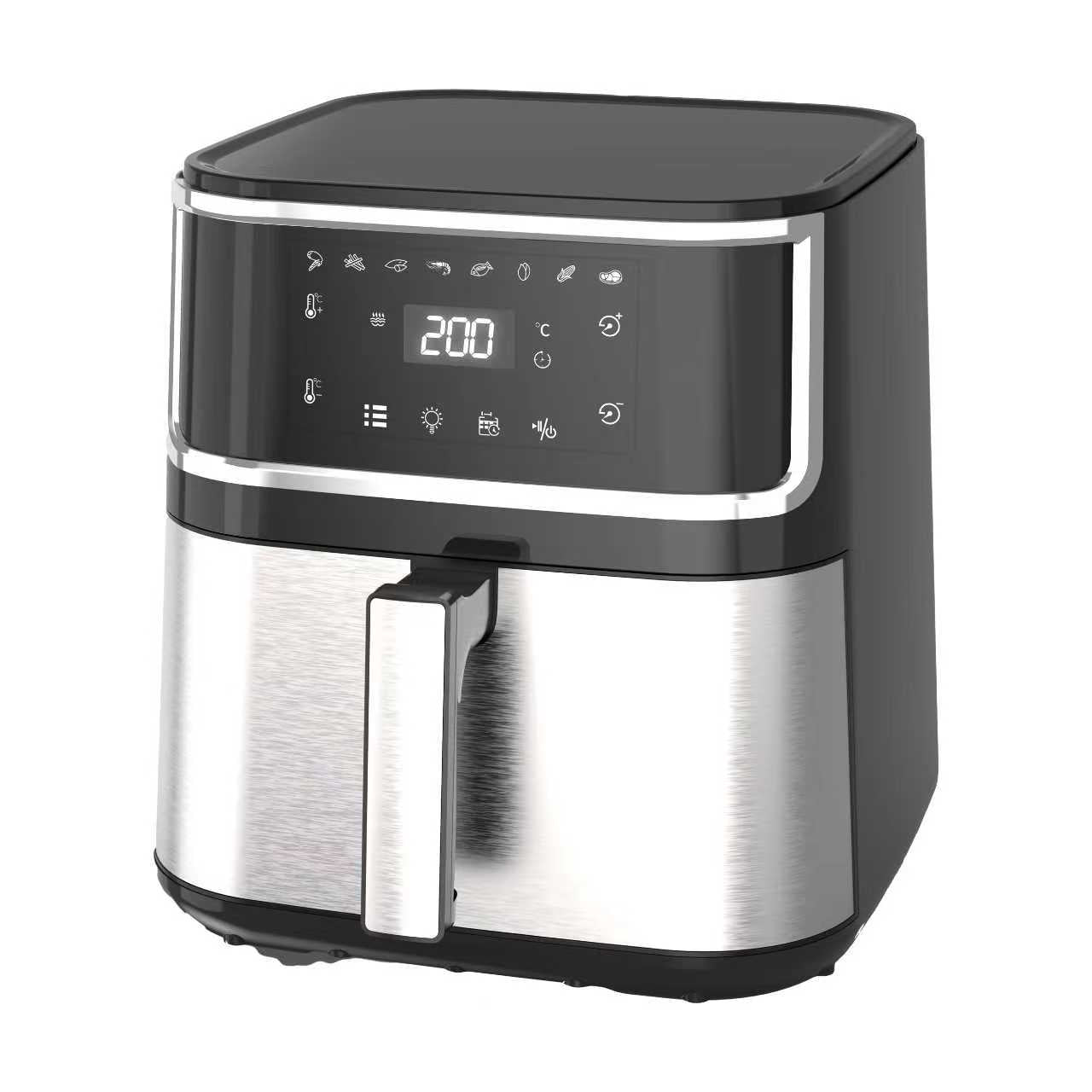 Digital Air Fryer 8L 1800W with LED Touchscreen | Saudi Arabia