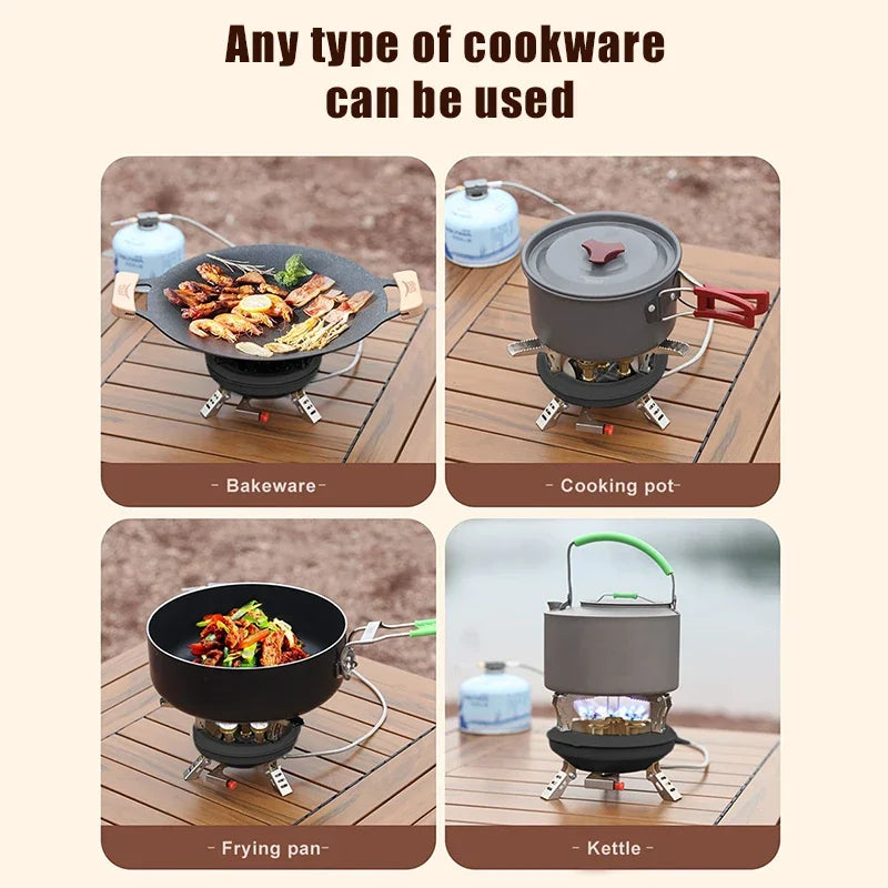 High-Power Portable Camping Gas Stove | Saudi Arabia