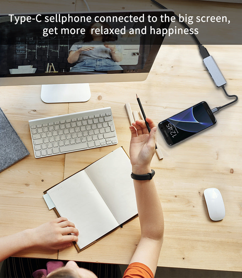 4-in-1 USB Type-C Hub in Saudi Arabia