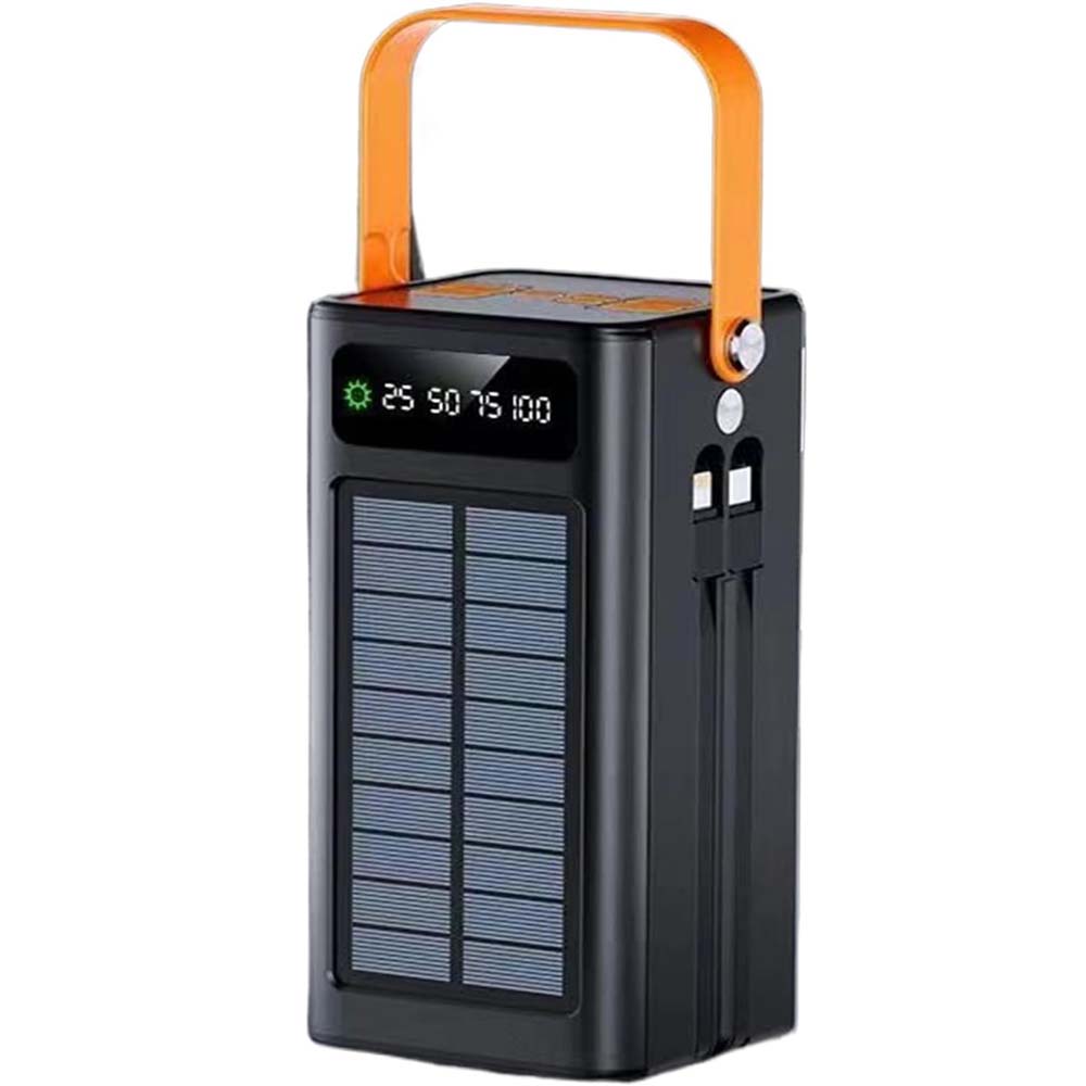 Solar Power Bank with LED Lamp 30000mAh | Saudi Arabia
