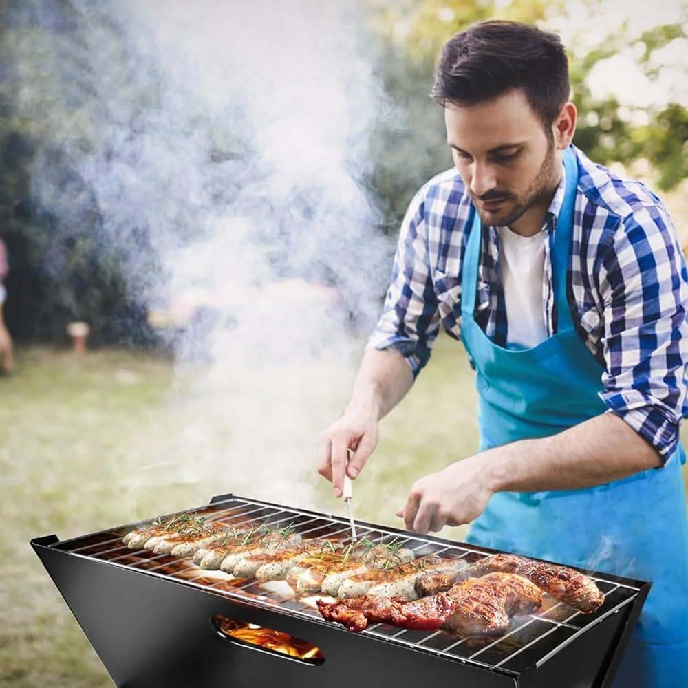Portable Foldable Charcoal BBQ Grill in Saudi Arabia