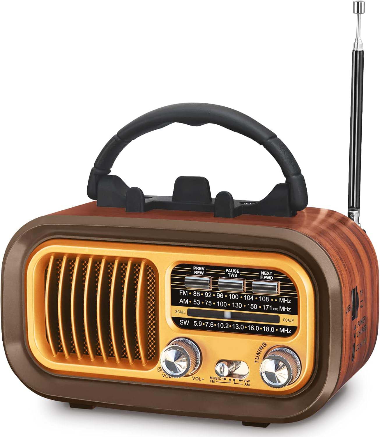 Vintage Bluetooth Radio Speaker | ShopSaudiNow