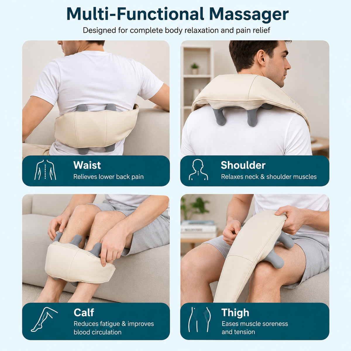 5D Kneading Shawl  Ultimate Chiropractic Back