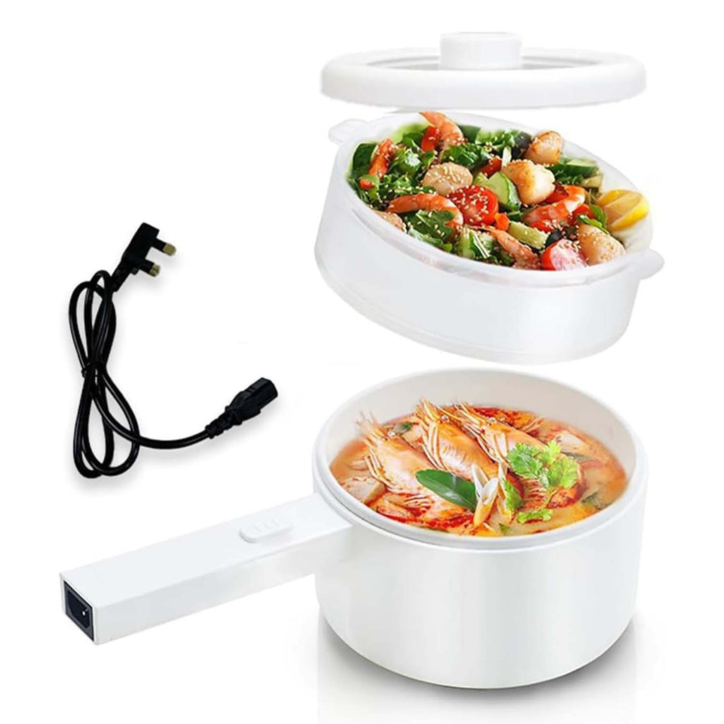 Buy 2L Mini Electric Cooker with Steamer Basket in KSA