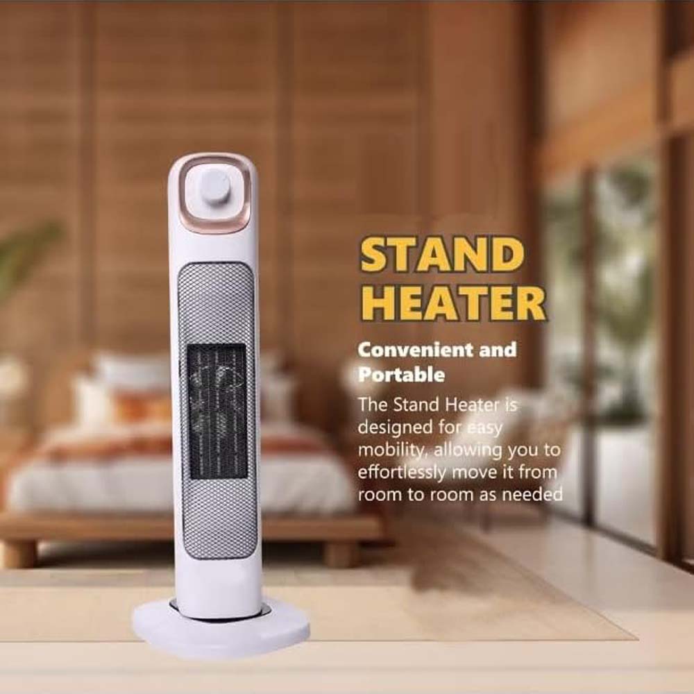 Vertical Electric Heater 2000W with Adjustable Thermostat in Saudi Arabia